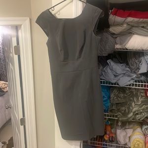 The Limited collection - gray cap sleeve dress
